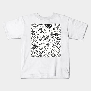 artsy doodles Kids T-Shirt